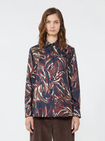Max Mara Weekend Rive Silk Collared Blouse