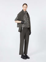 Max Mara Cube Tresi Quilted Poncho