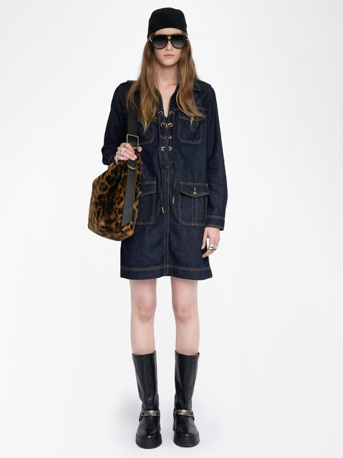 Zadig &amp; Voltaire Remacha Denim Dress