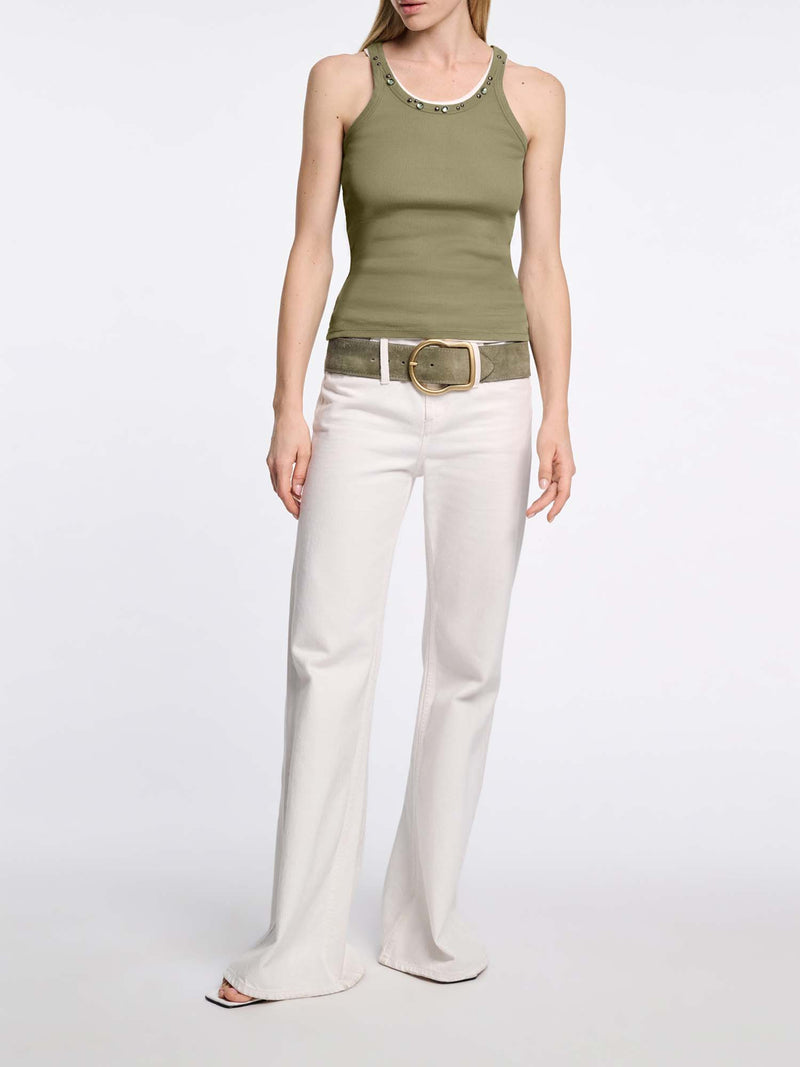 Dorothee Schumacher Simply Timeless Top with Bead Detail