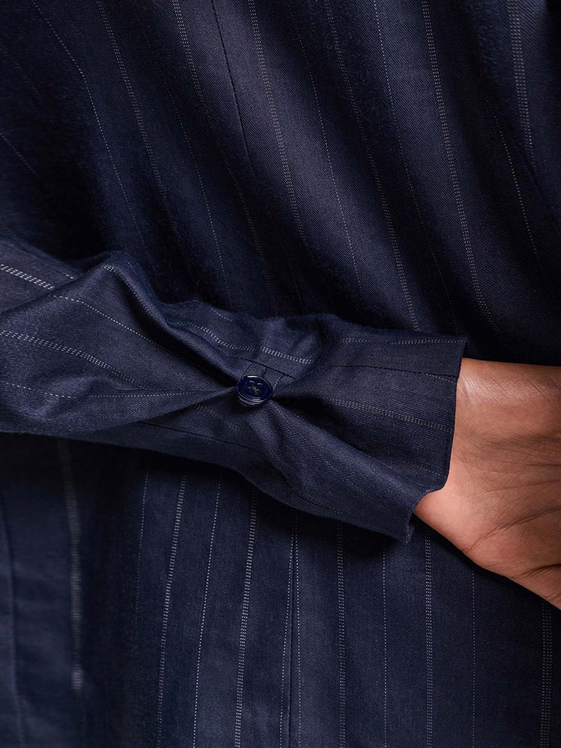 Dorothee Schumacher Modern Sophistication Pinstripe Blazer