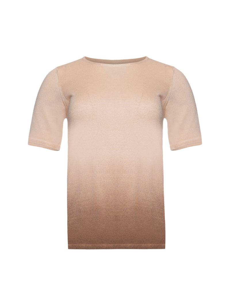 Hemisphere Tye Dye Cap Sleeve Shirt