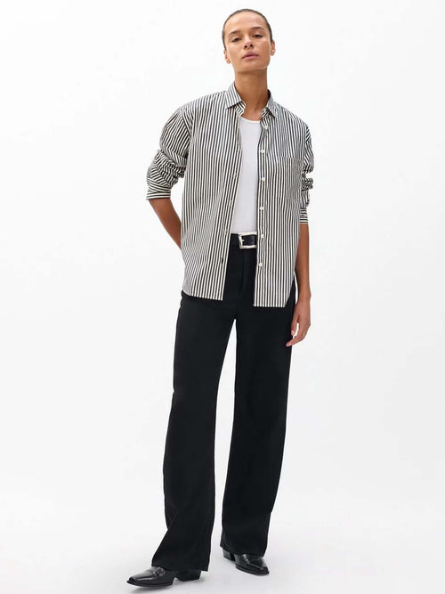 Rag &amp; Bone Connie Striped Poplin Shirt