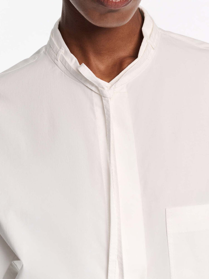 Dorothee Schumacher Poplin Power Blouse with Drawstring