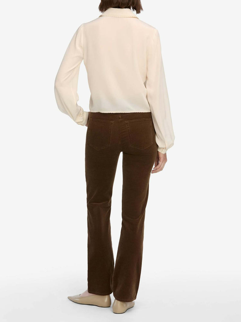Frame Le Sleek Straight Corduroy Pants