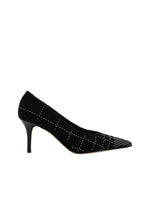 Arteana Perla 75 Tweed Pump with Pearl Embellishment