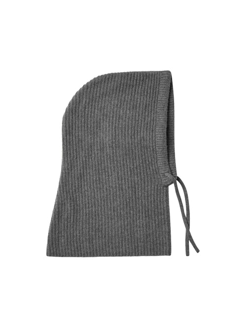 White + Warren Cashmere Ribbed Balaclava