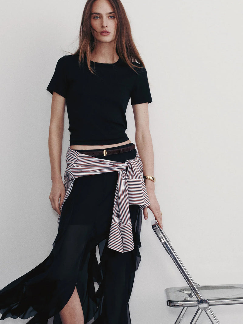 Veronica Beard Ava Silk Maxi Skirt