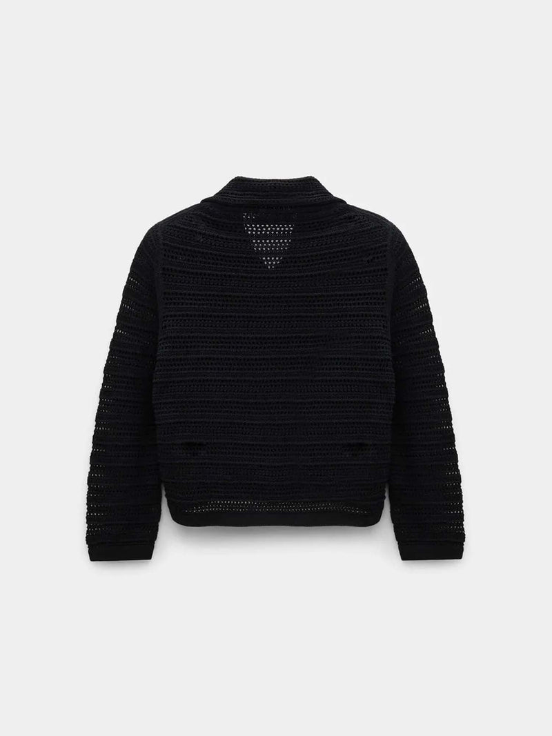 Dorothee Schumacher Precise Pointelle Knit Jacket