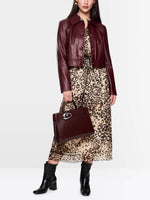 Marc Cain Leopard Maxi Dress