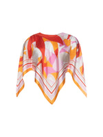 Sara Roka Frances Printed Silk Twill Blouse
