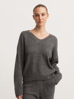 Iris Von Arnim Bergen V-neck Sweater
