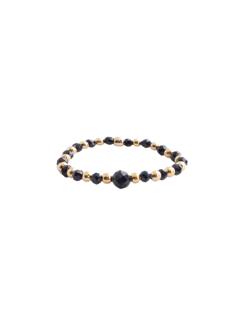 Alisia Round Faceted Ring