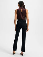 Veronica Beard Tam Silk Sleeveless Top