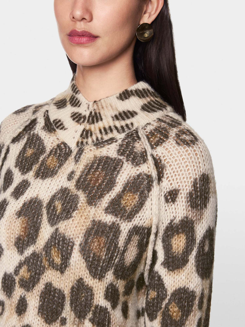 Marc Cain Leopard Print Jumper