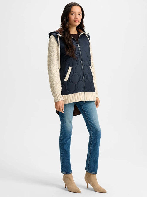 Veronica Beard Barrows Mixed Media Jacket