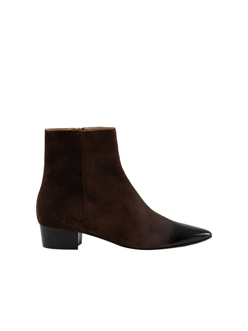 Arteana Brera 30 Suede and Patent Bootie