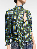 Dorothee Schumacher Graphic Drapes I Blouse