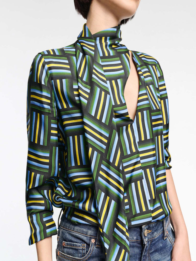 Dorothee Schumacher Graphic Drapes I Blouse