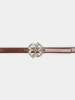 Dorothee Schumacher Subtle Shine D Rose Buckle Belt