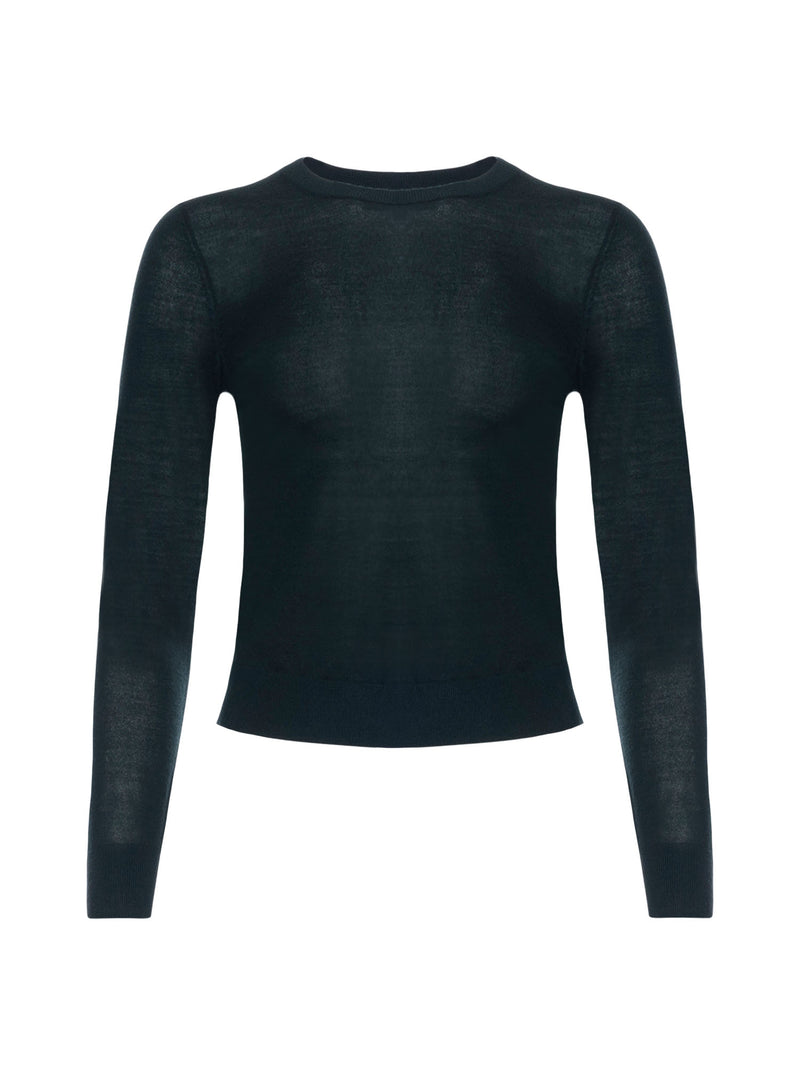 Patrick Assaraf Merino Classic Crewneck
