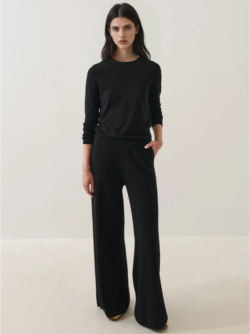 Patrick Assaraf Merino Milano Relaxed Pants