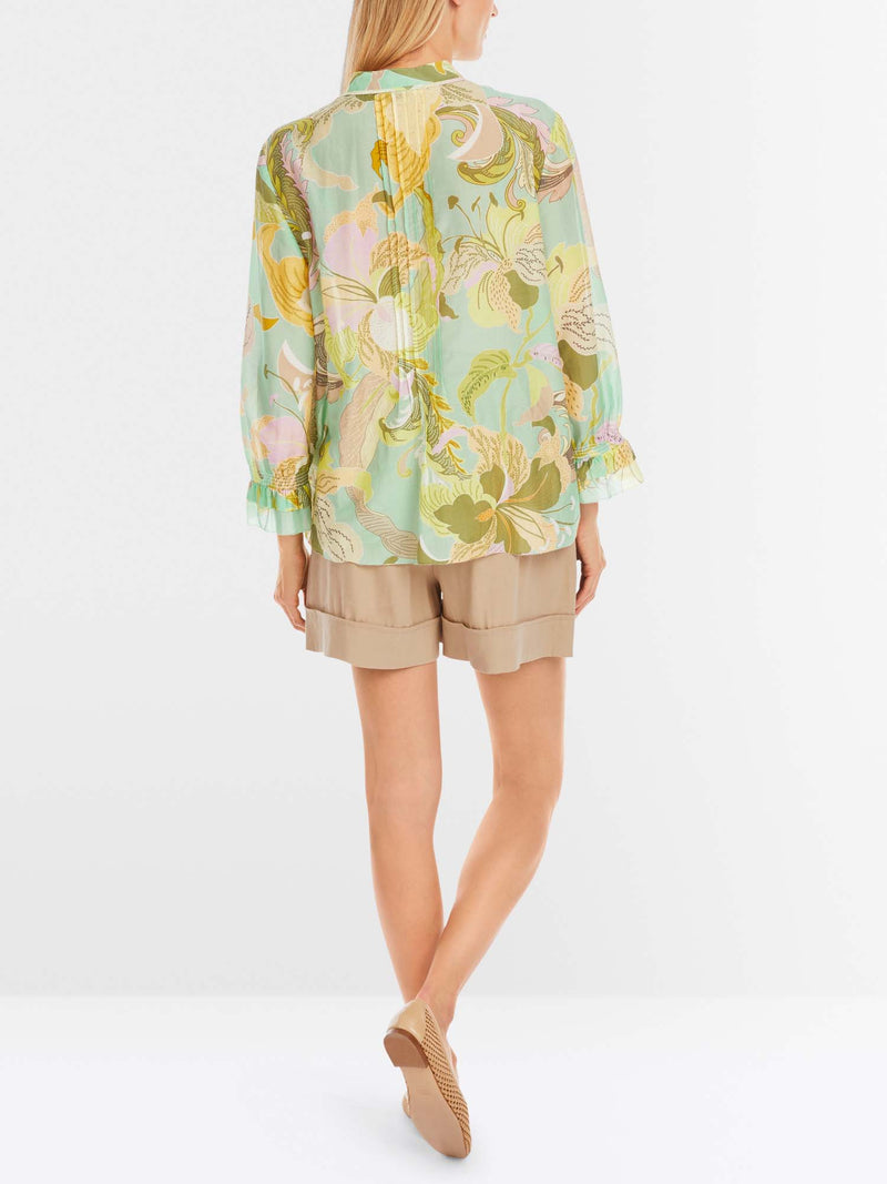 Marc Cain Tunic Style Printed Blouse