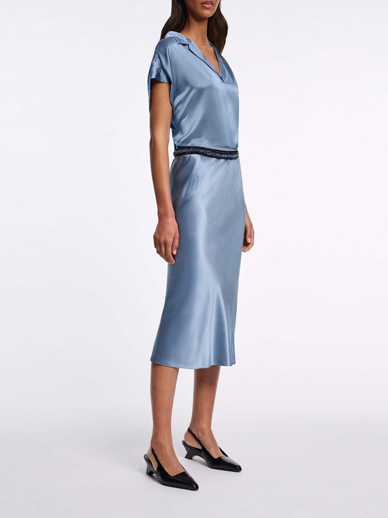 Dorothee Schumacher Sense of Shine Silk Top