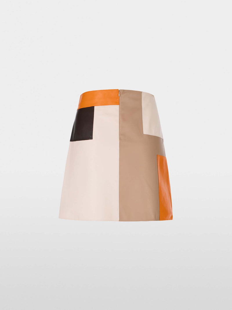 Marc Cain Nappa Leather Mini Skirt