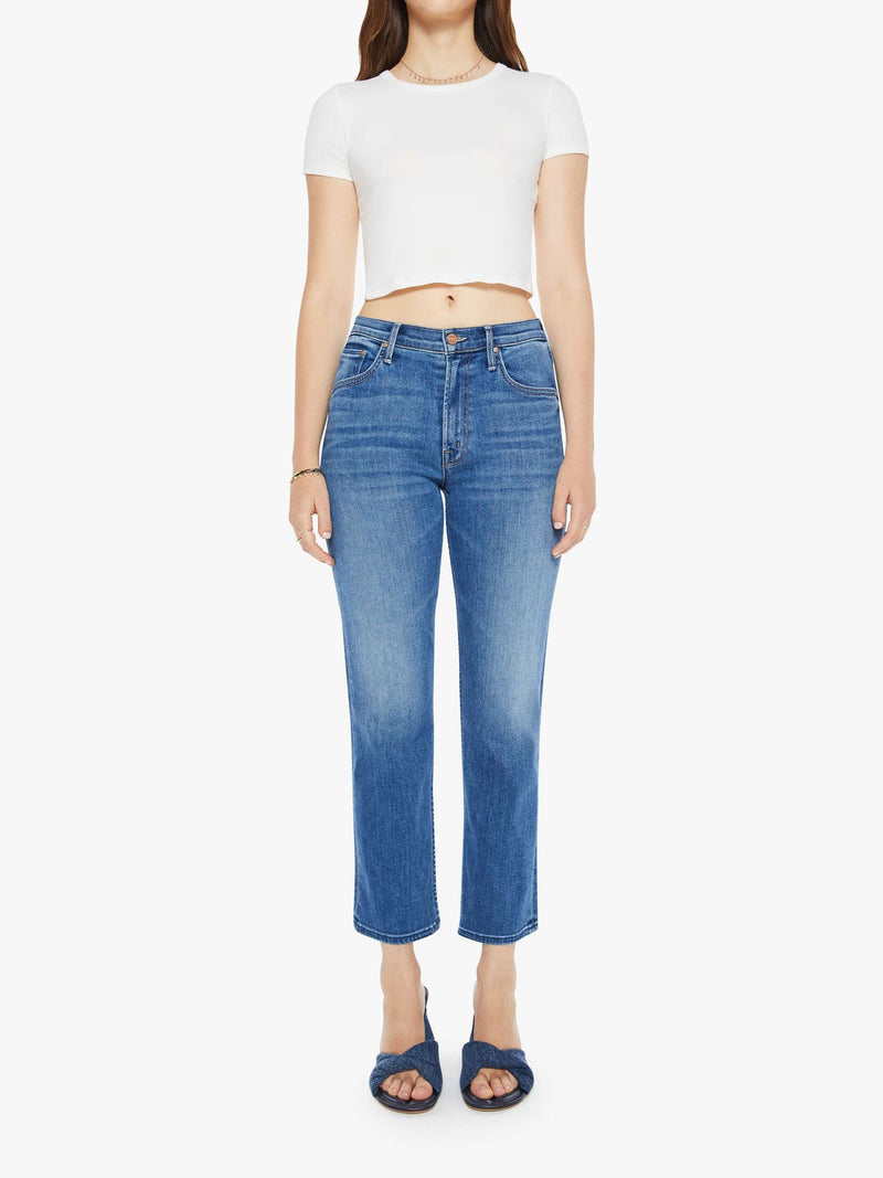 Mother The Smarty Pants Flood Jeans
