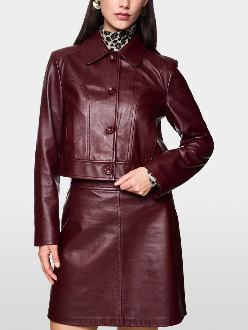 Marc Cain Lambskin Jacket