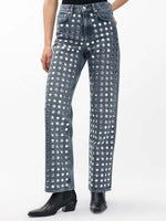 Rag &amp; Bone Shea High Rise Straight Jeans