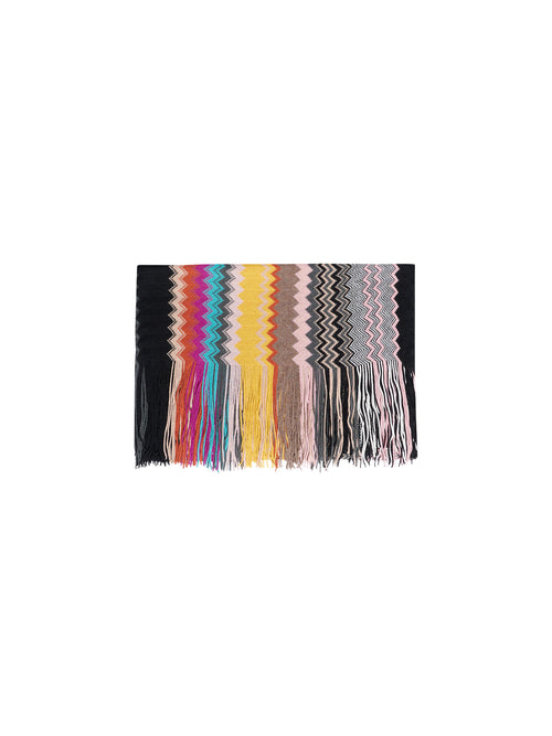 Missoni Scarf with Zigzag Pattern &amp; Fringes