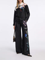 Dorothee Schumacher Seductive Bloom Silk Twill Blouse