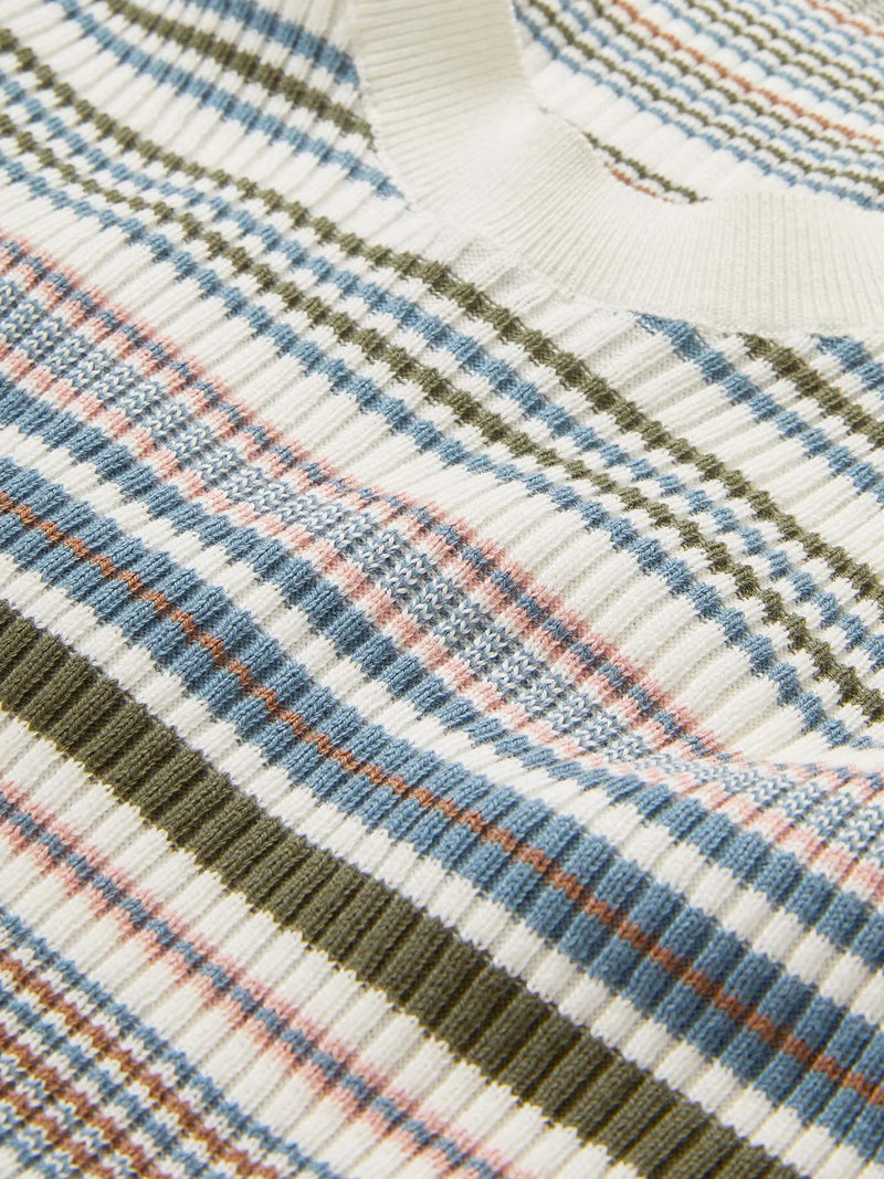 Veronica Beard Ezinna Striped Knit Tank