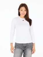 Kerri Rosenthal Long Sleeve Rib Tee