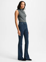 Veronica Beard Mylie Mock-Neck Tank Top
