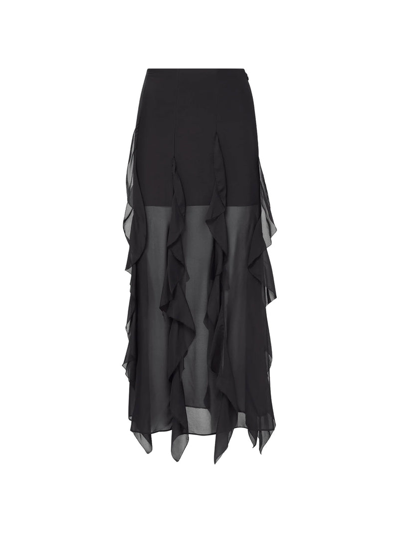 Veronica Beard Ava Silk Maxi Skirt