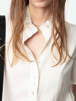 Zadig &amp; Voltaire Topher Satin Top