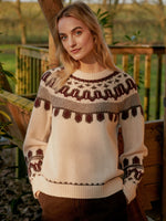 Repeat Intarsia Sweater