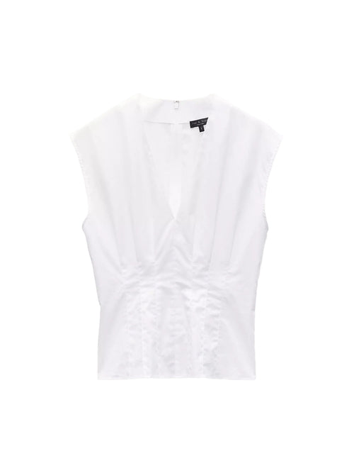 Rag &amp; Bone Ines Poplin Top
