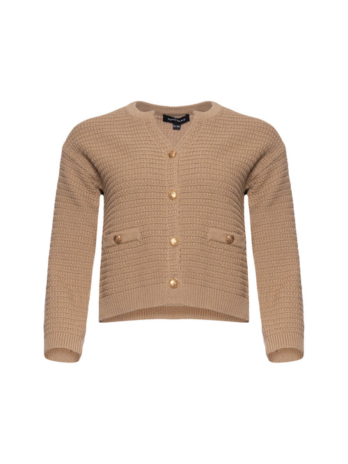 Repeat Knitted Button Down Cardigan