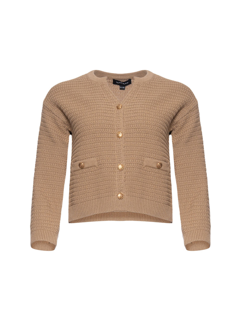 Repeat Knitted Button Down Cardigan