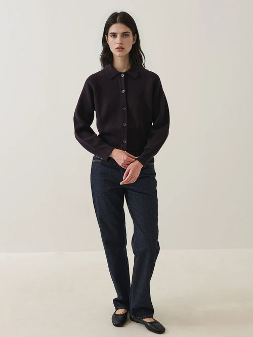 Patrick Assaraf Merino Milano Button Cardigan