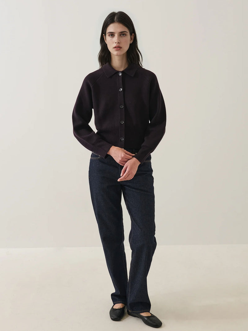 Patrick Assaraf Merino Milano Button Cardigan