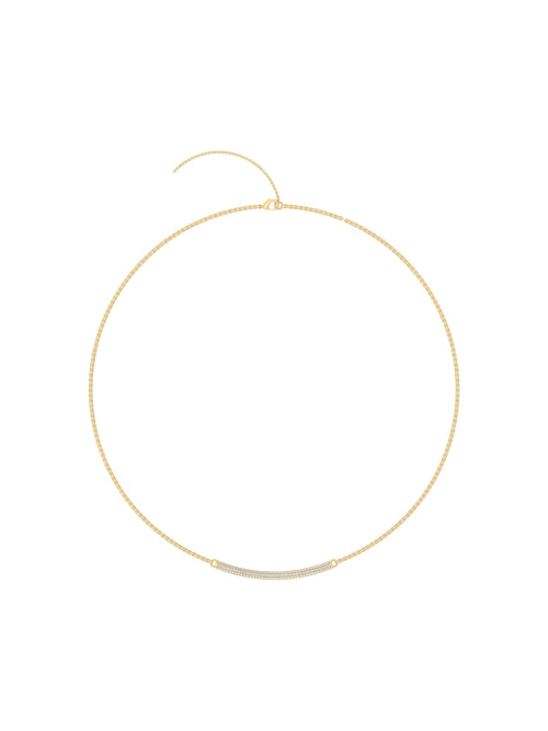 Dean Davidson Giselle Pave Bar Necklace