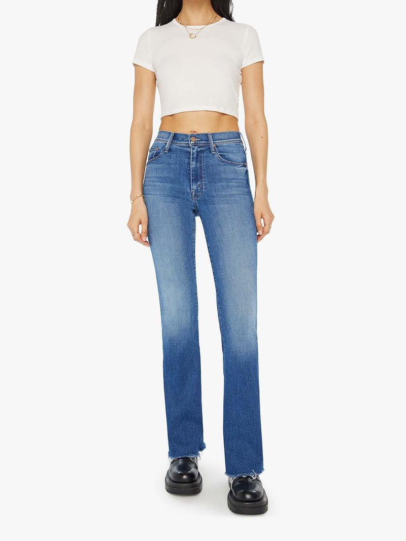 Mother The Cruiser Sneak Fray Jeans