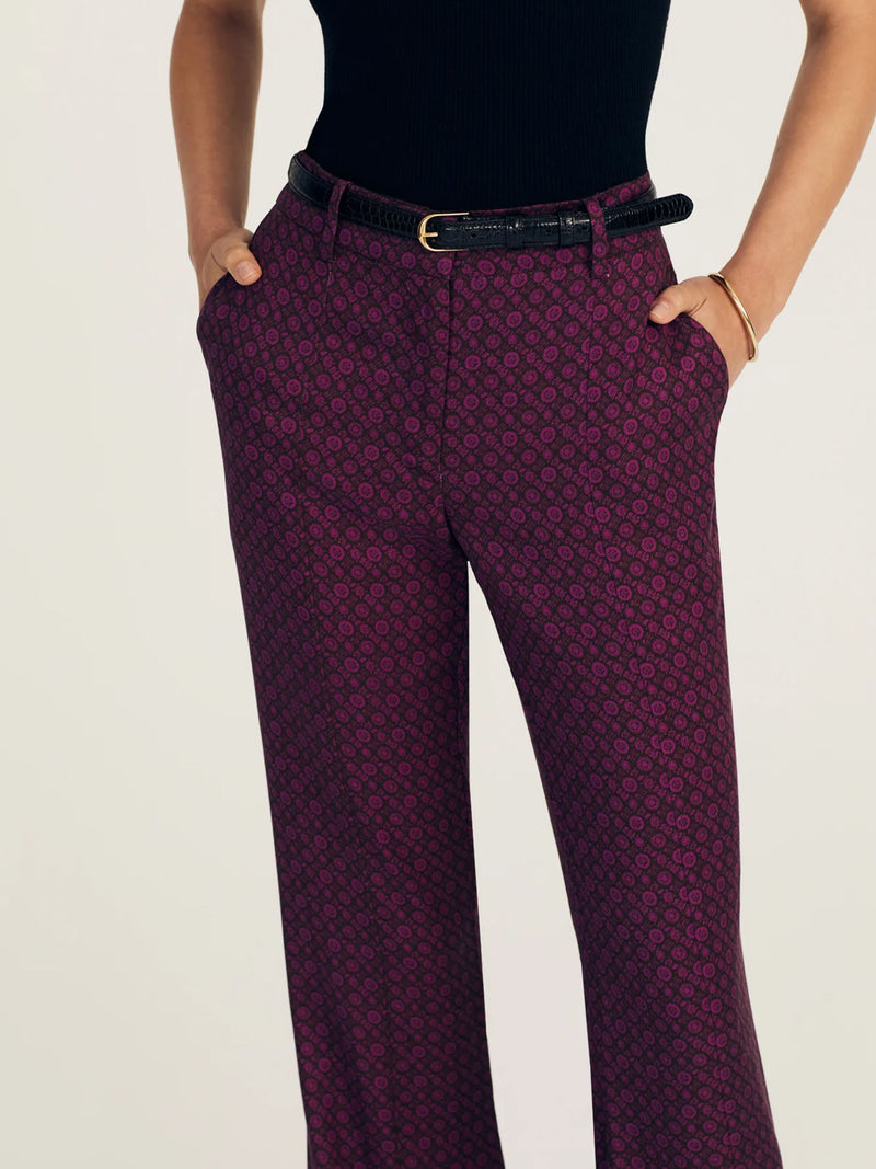 Derek Lam 10 Crosby Cami High Rise Flare Pant