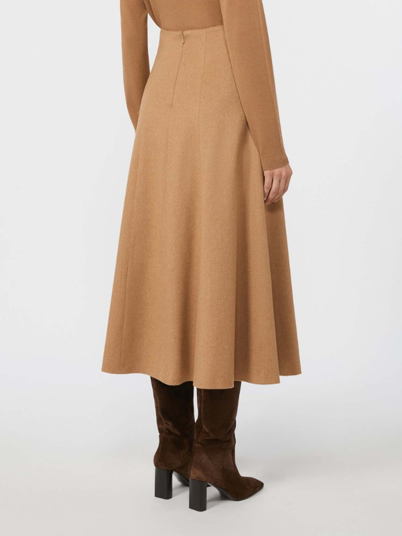 Max Mara Geneve Light Sable Skirt