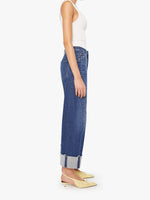 Mother The Half-Pipe Ankle Cuff Fray Jeans